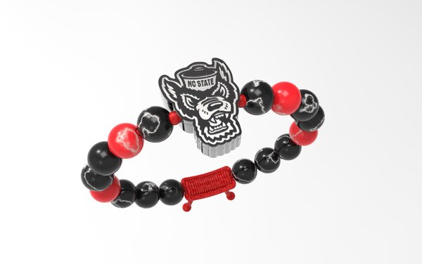 FanDrip Beaded Bracelet with Stainl